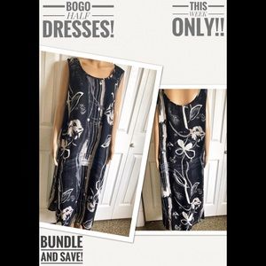 DRESS U 2 BY SHARON MOD MAXI SIZE 20 ABSTRACT
